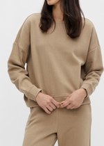 Pieces Sweater - Loungewear Top - 2 - XXL - Beige