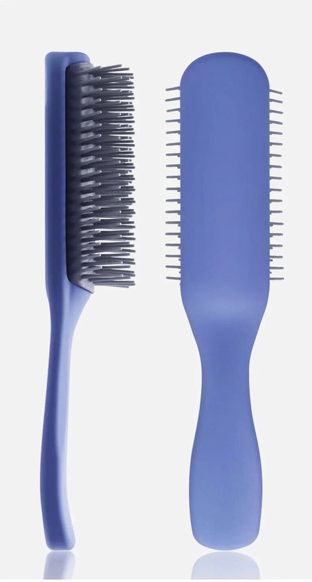 Brosse - Pour tous les types de cheveux - Basis dure - Blauw - Peigne de  massage