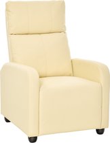 HOMCOM Relax chaise repos chaise chaise TV chaise avec fonction inclinable cuir synthétique 2 couleurs NI-QRTT-FESQ