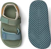Liewood Monty sandalen - Jagergroen multimix - Maat 21 - Zomerschoenen - Kinderen