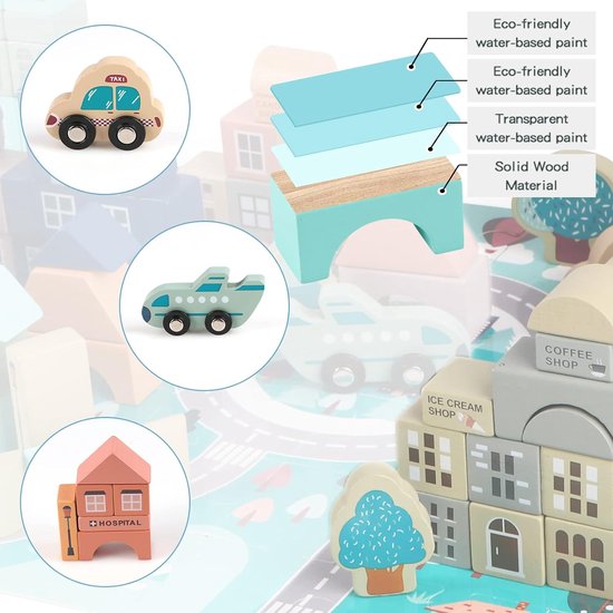 Tegu Magnetische Blokken Set 42 - Speelgoed
