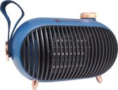Livano Elektrische Kachel - Haard - Heater - Mini Kachel - Draagbaar - Blauw