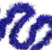 3x Kerstboom folie slinger rood 230 cm * 5cm - Blauw kerstslingers - Party Decor - Festival - Feest - Birthday - Verjaardag
