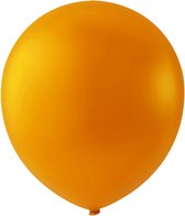 Creotime Ballonnen Voor Helium Oranje 10 Stuks
