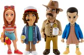 Minix - TV Series - Stranger Things - Pack of 4 - Eleven, Dustin, Hopper, Max - Figuur 12cm