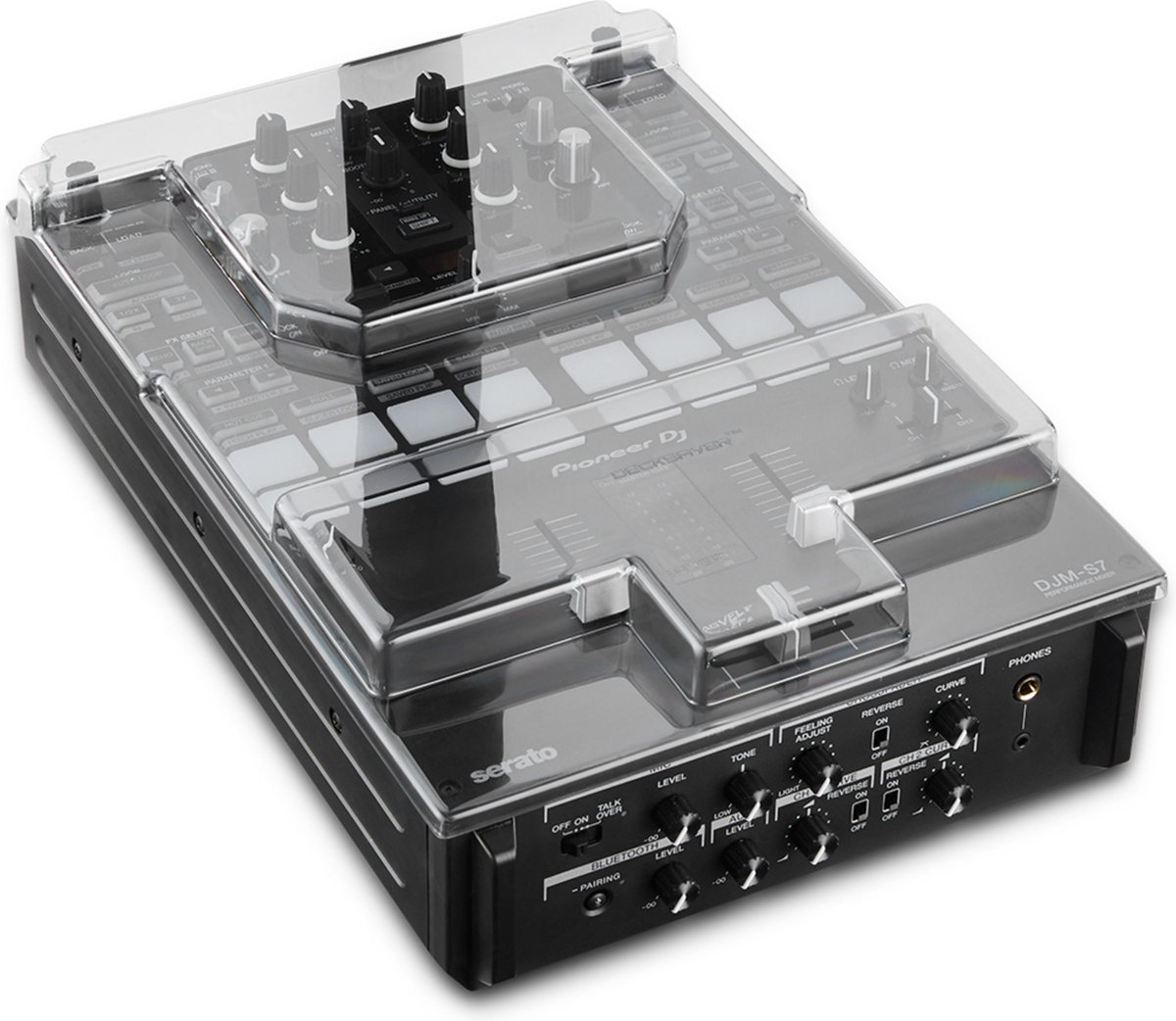Decksaver Pioneer DJM-S7 Cover - Cover voor DJ-equipment