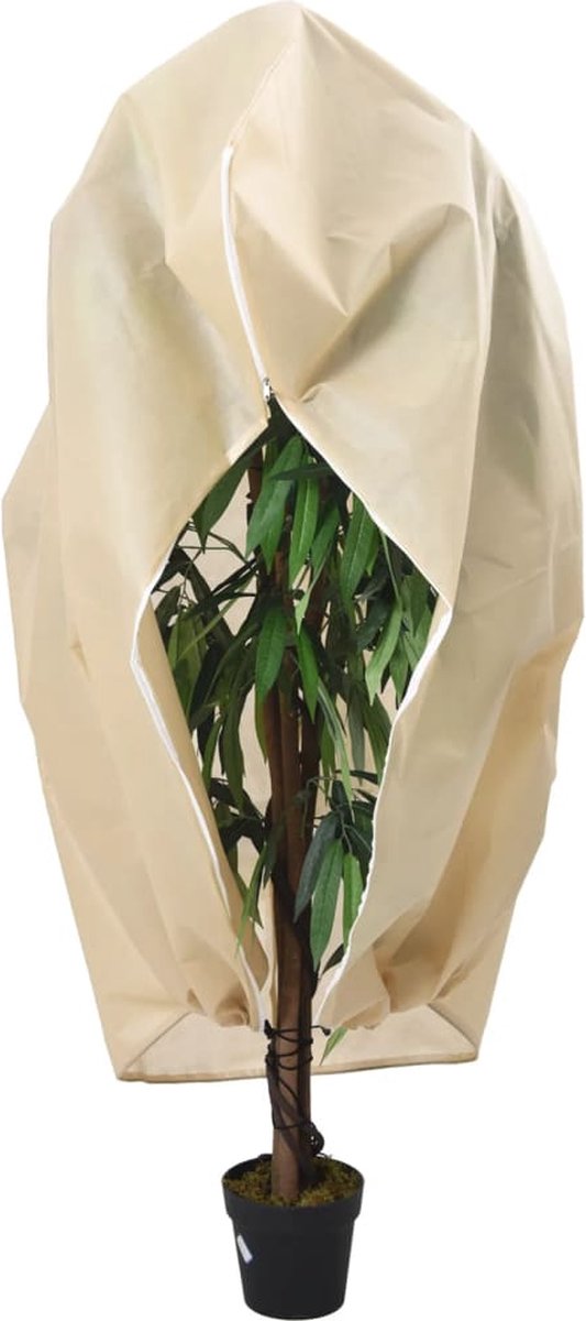 vidaXL - Plantenhoezen - met - ritssluiting - 10 - st - 70 - g/mÂ² - 3,93x3 - m van VidaXL — afbeelding 5