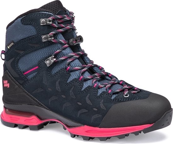 Makra Trek GTX Hoge Wandelschoen Dames Navy/Pink 6,5