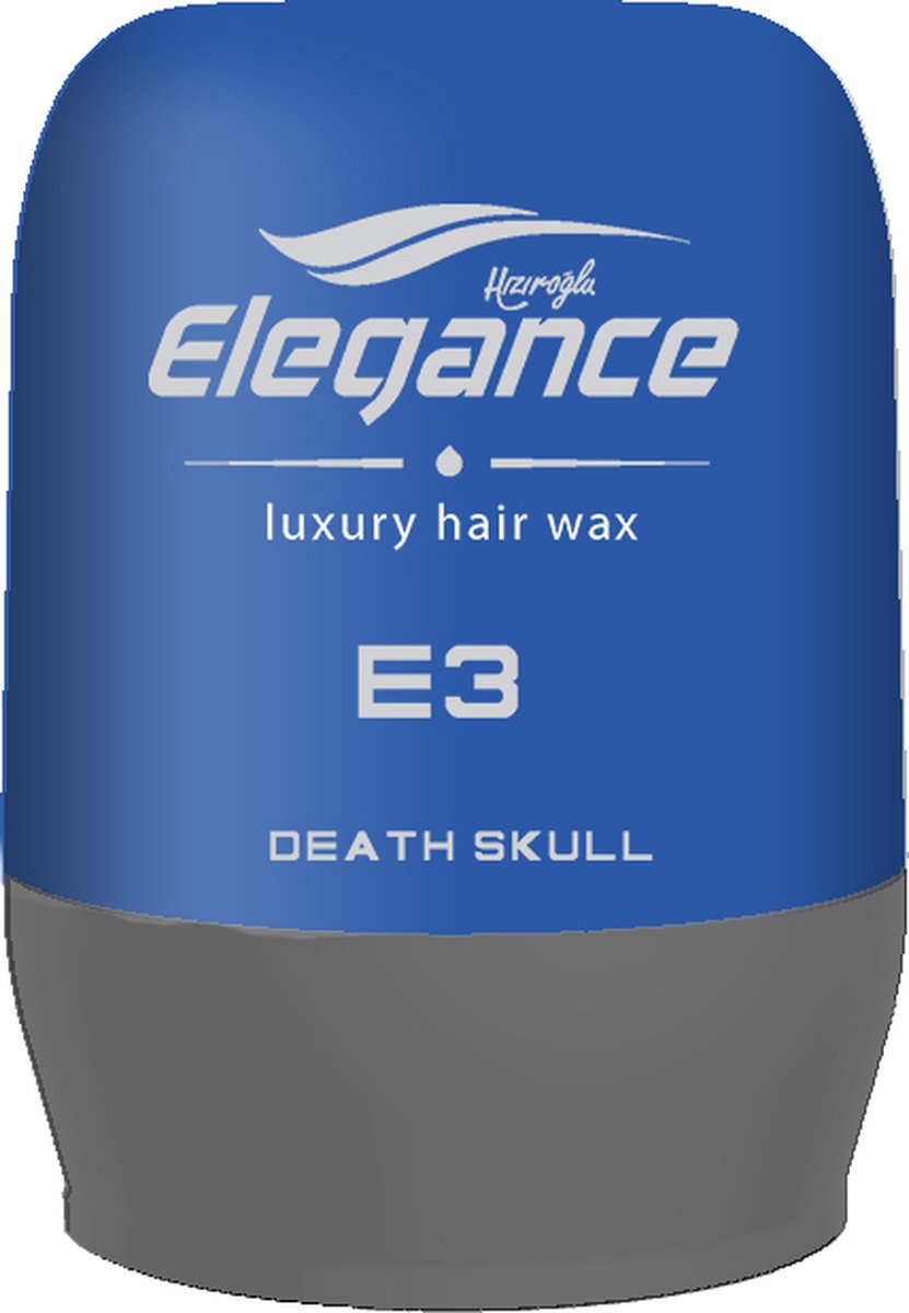 Haarwax Elegance Death skull - Met toegevoegde keratine - Haar Styling Wax - Hair Wax