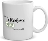 Akyol - voor de allerbeste opa van de wereld koffiemok - theemok - Opa - de beste opa - verjaardagscadeau - verjaardag - cadeau - cadeautje voor opa - opa artikelen - kado - geschenk - gift - 350 ML inhoud