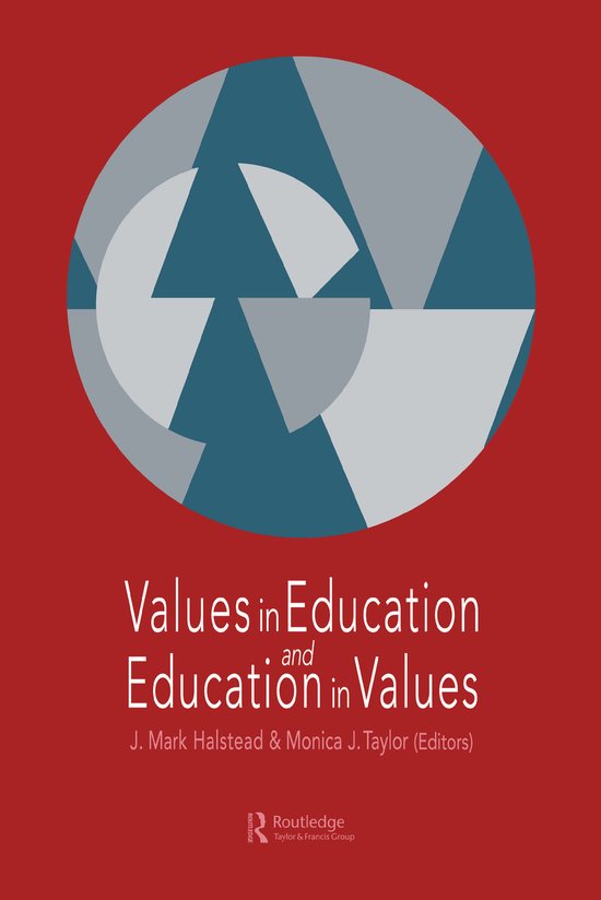 Values in Education and Education in Values - cover