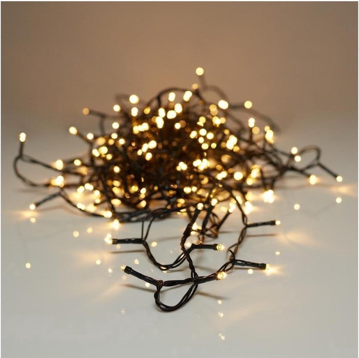 Kerstverlichting lichtsnoer - 180 led lampjes - warm wit - 13,5 meter - kerstboomverlichting – foto 7