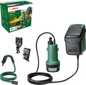 Pompe de jardin 18V-2000 | Pompe à eau de pluie à batterie | sans batterie et chargeur