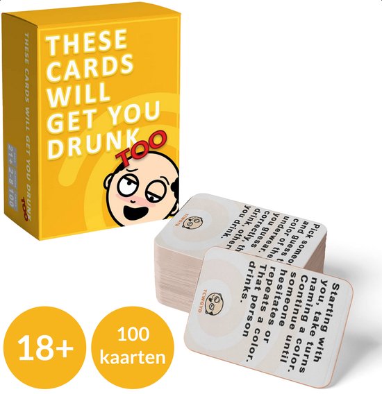 GAGATO Kaarten Drankspel voor Volwassenen - Kaartspel Drinking Game - Speelkaarten - Kaartspellen