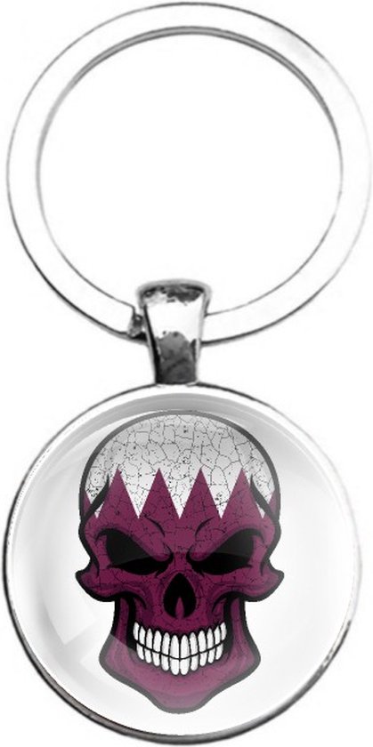 Halloween oorbellen schedel - zwart