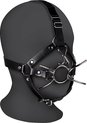 Shots - Ouch! OU884BLK - Head Harness with Spider Gag and Nose Hooks - Black