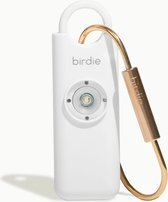 She Birdie - Kokos - Persoonlijke veiligheidsalarm - Veiligheid voor vrouwen - Zelfverdedigingstool - Geluidsalarmsysteem - 130 dB alarm - Draagbaar veiligheidsalarm - Zelfverdediging sleutelhanger