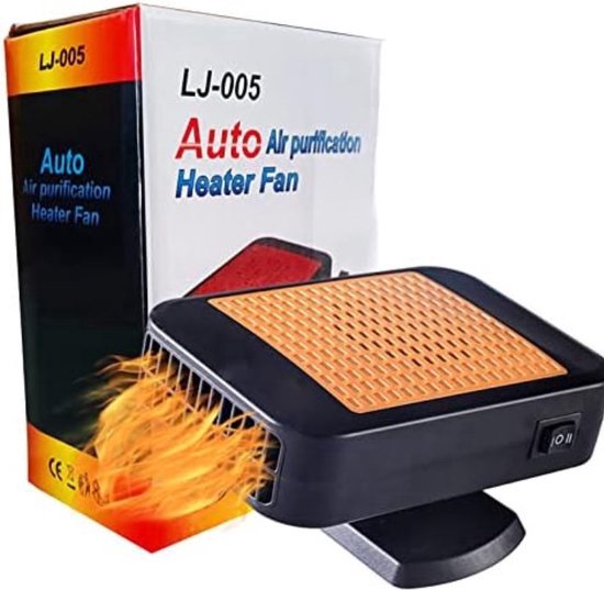 Foto: Auto verwarming auto heater draagbare auto auto kachel 12v 200w ontdooier 2 in 1 verwarming koeling 