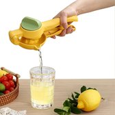 Lemon Squeezer Hand Press Citrus Squeezer Manual Lemon Squeezer Orange Squeezer Glass Citrus Juicer Manual Suitable for Lemon Lime Orange