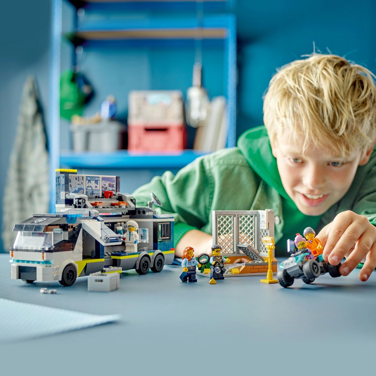 LEGO 60418 City Politielaboratorium in truck Politie Speelgoed voor Kinderen vanaf 7 jaar — afbeelding 6