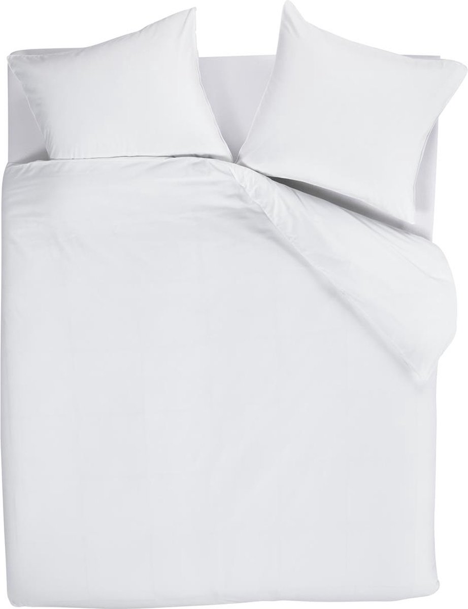 Beddinghouse Change dekbedovertrek - Effen - Tweepersoons - 200x200/220 cm - Wit