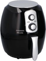 Airfryer Cuisinier Deluxe - 3,6L - 80 à 200 °C - Minuterie jusqu'à 60 Min - 1400W