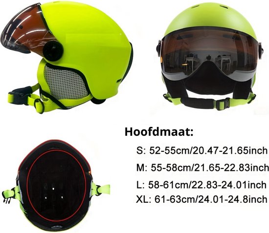 De beste skihelm met vizier kopen? | TOP 10 | TEST 2022