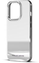 iDeal of Sweden Hoesje Geschikt voor iPhone 15 Pro - iDeal of Sweden Mirror Case - zilver