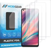 Mobigear Screenprotector geschikt voor Wiko View 5 Plus | Mobigear Screenprotector Folie - Case Friendly (3-Pack)