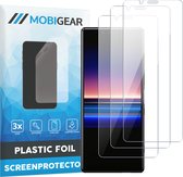 Mobigear - Screenprotector geschikt voor Sony Xperia 1 IV | Mobigear Screenprotector Folie - Case Friendly (3-Pack)