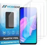 Mobigear Screenprotector geschikt voor Huawei P40 Lite | Mobigear Screenprotector Folie - Case Friendly (3-Pack)