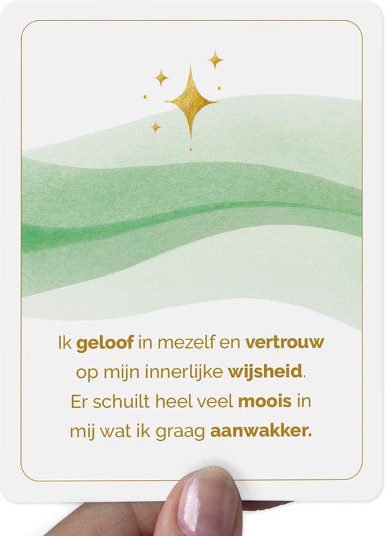 44 Affirmatie Kaarten - Sparkle Collection - Just Be You
