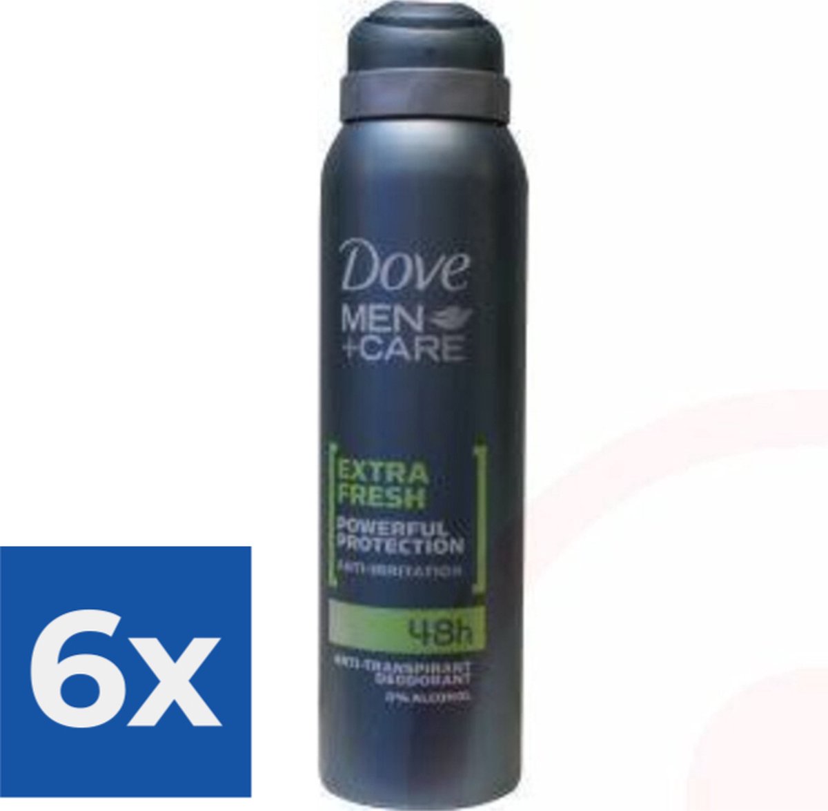 Goedkoopste Deospray Extra Fresh For Men - Voordeelverpakking 6 stuks