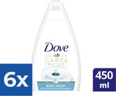 Dove Care & Protect Douchecreme - 450 ml - Voordeelverpakking 6 stuks