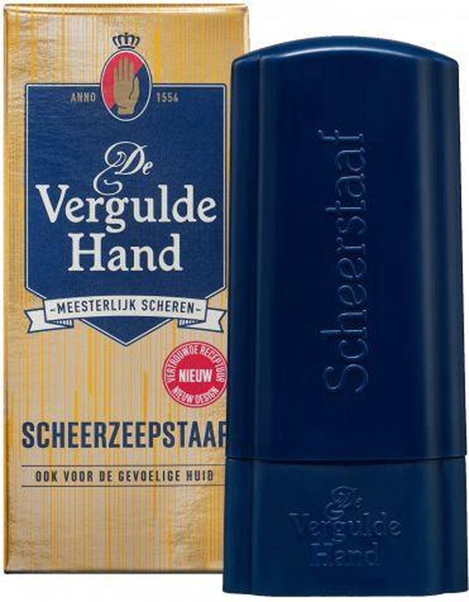 De Vergulde Hand Scheerzeep Staaf - Voordeelverpakking 12 x 75 Gram