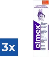 Elmex Tandpasta Glazuur Protection 75 ml - Voordeelverpakking 3 stuks