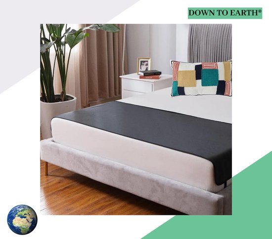 Grounding Sheet Aardingslaken 68x132 Cm Met Kabel – Voor Betere Slaap, Minder Stress En Meer Energie Door Natuurlijke Aarding Aardingslaken Boven De Vloer