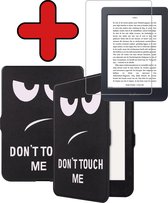 Étui adapté pour Kobo Nia Case Luxe avec protecteur d'écran - Kobo Nia Sleepcover Book Case - Don't Touch Me