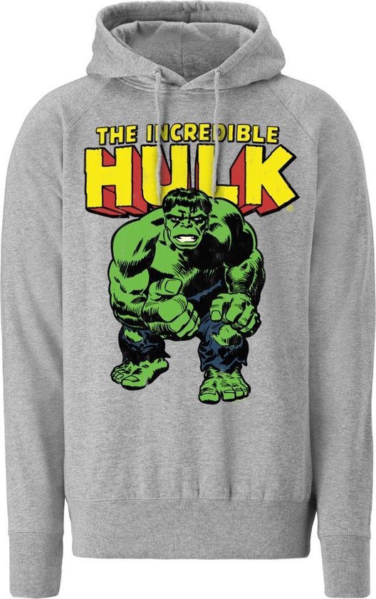 vorm Fietstaxi Vies Logoshirt Hoody Hulk - Marvel | bol.com