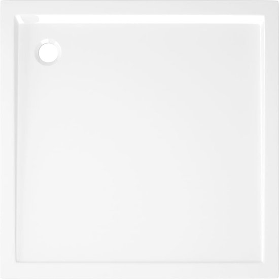 Receveur de douche vidaXL - Receveurs de douche - Base de douche - Receveur de douche carré 90 x 90 cm ABS