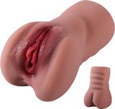 Pocket Pussy Yara – Sex toys voor man – Masturbator – 17.5 CM – Licht getint – EnchantiPleasure