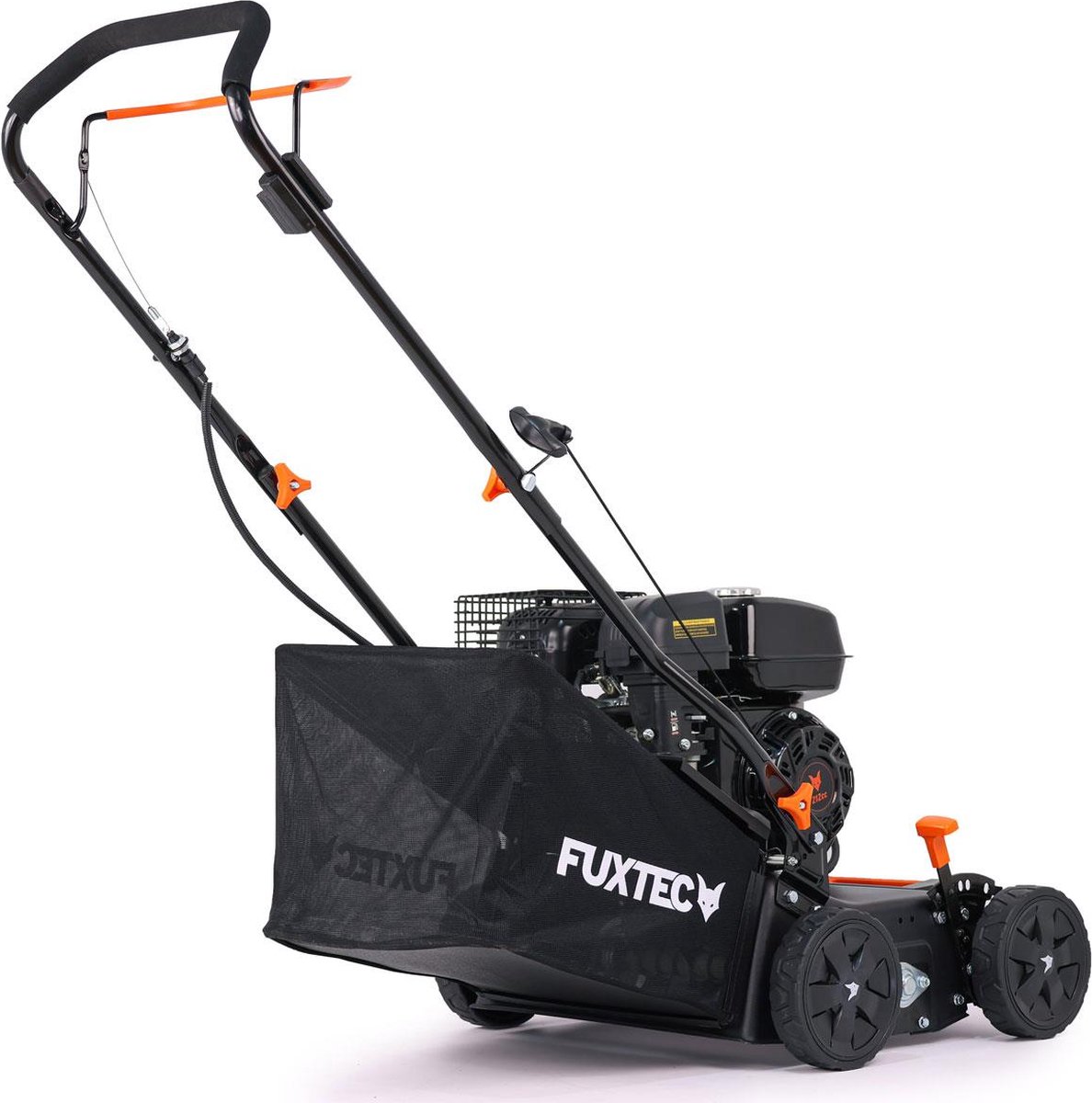 FUXTEC Benzine Verticuteermachine FX-BV240ECO – 4-Takt Motor 4,1 kW (212cc) – 400 mm Werkbreedte – 15 Messen – Centrale Diepte-instelling -15 tot +5 mm – 40L Opvangbak thumbnail 3