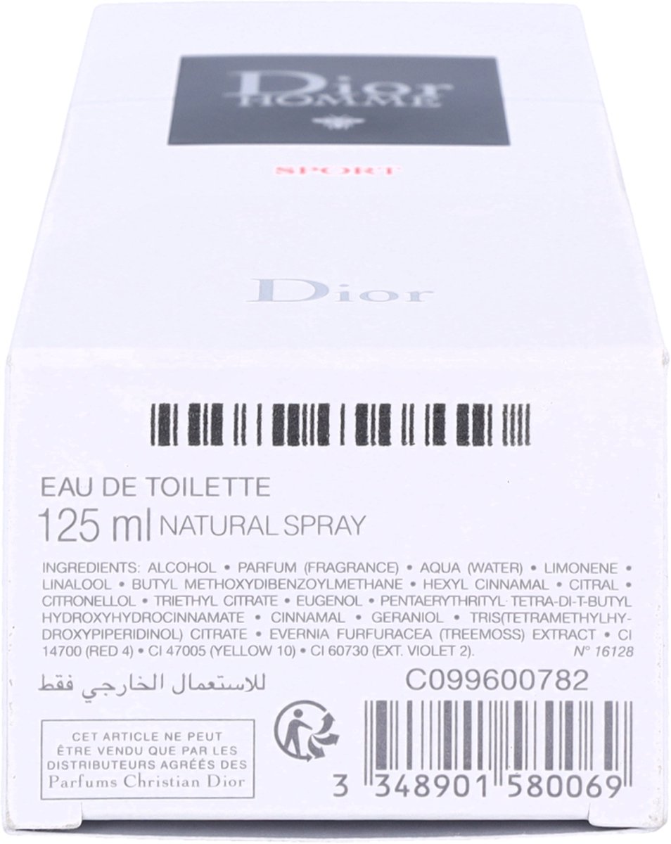 Dior Homme Sport - 125 ml - Eau de Toilette - Classic – foto 8