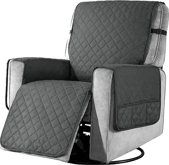 BOUFEIDA 6-delige all-inclusive fauteuilhoes, 2-zits relaxstoel stoelbekleding stretchhoes met zakken, stoelbeschermer voor televisiestoel en relaxstoel, anti-slip high stretch met elastische bodem BOUFEIDA 6-delige all-inclusive fauteuilhoes, 2-zits relaxstoel stoelbekleding stretchhoes met zakken, stoelbeschermer voor televisiestoel en relaxstoel, anti-slip high stretch met elastische bodem
