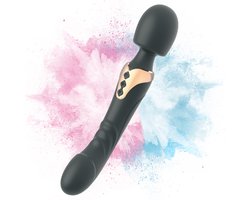 2-in-1 - Magic Wand - Wand Vibrator - Dildo Vibrator - Clitoris Stimulator - Vibrators voor Vrouwen
