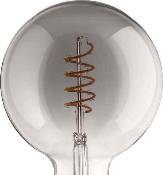 Led Rookglas Bol EGLO connect.z Smart LED Lamp -E27 - Ø 12,5 cm - Smoke - Rookglas ...