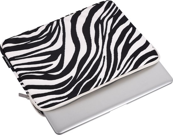 Laptophoes 15.6 Inch GV - Laptop Sleeve - Zebra