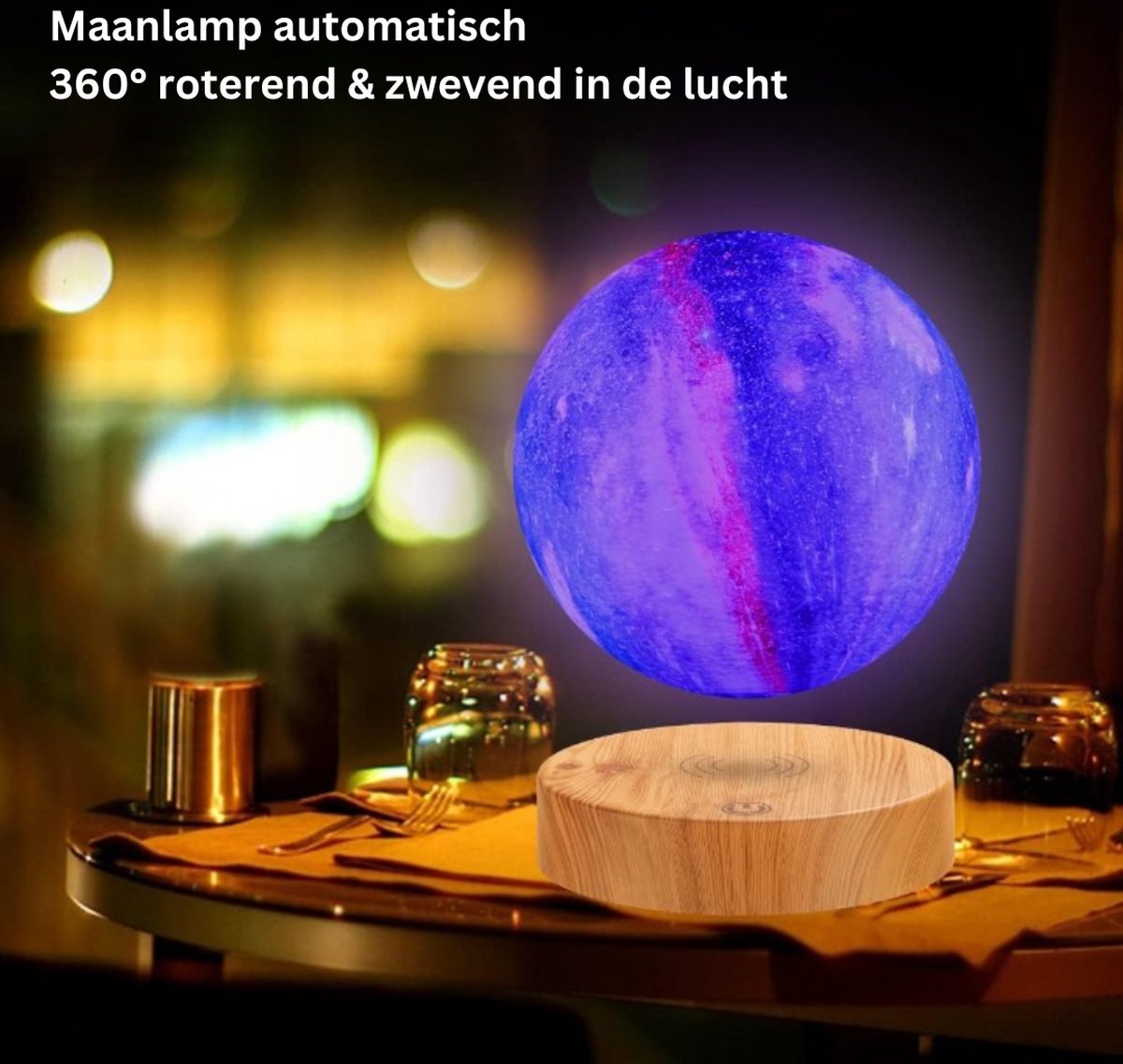 Magnetische Levitatie LED-lamp Lamp Creativiteit Zwevend voor