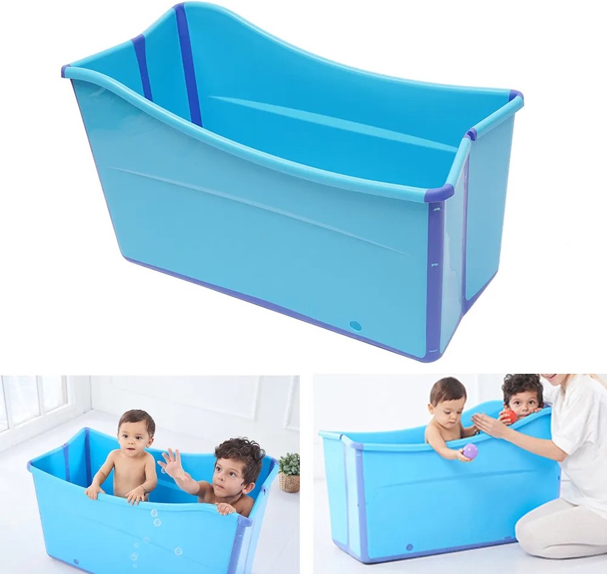 Jo-Jo Products 4U - Opvouwbaar Bad - Zitbad voor Volwassenen - IJsbad - Ice Bath - Dompelbad - Kinderbadje - Reisbad - Opvouwbare Badkuip - Ultieme Ontspanning voor Volwassenen en Kinderen!