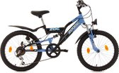 Ks Cycling Fiets 20'' kinderfiets Zodiac van KS Cycling, zwart-blauw, FH 31 cm - 31 cm